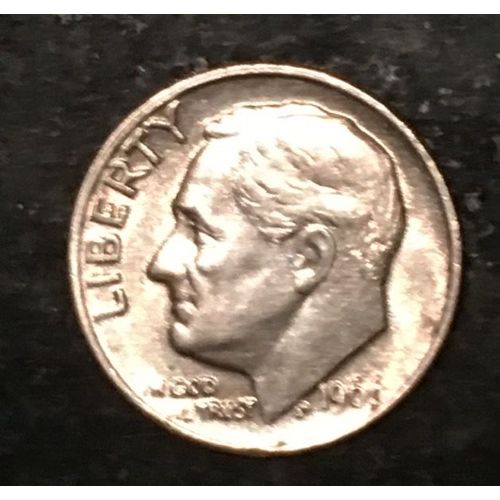 1 Dime Du Dollar Etats-Unis (Usa) P 1966