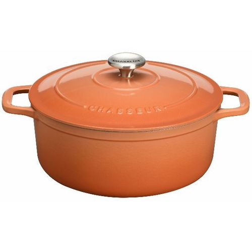 Chasseur - Cocotte Ronde 20 Cm Tangerine Puc472075
