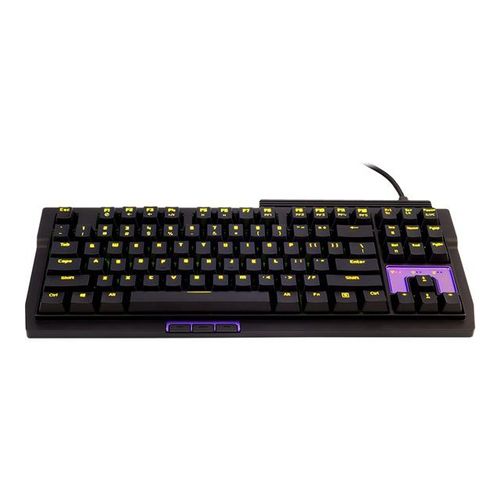 Tesoro Tizona Elite G2NFL - Clavier - backlit - USB - commutateur : Kailh Blue - noir
