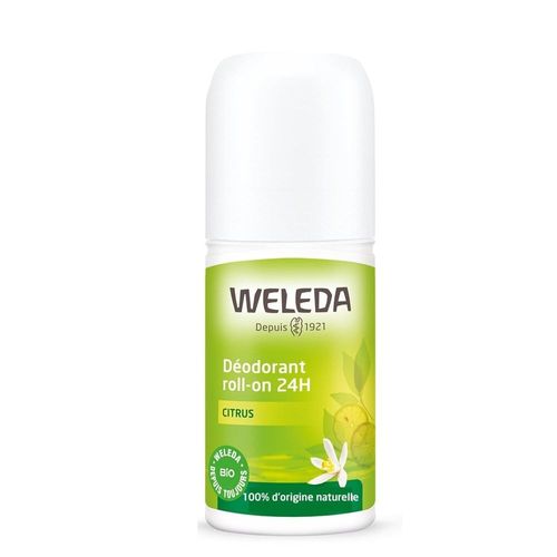 Déodorant Roll-On 24h Citrus - 50 Ml - Weleda - Hygiène 