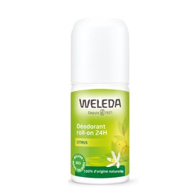 Déodorant Roll-On 24h Citrus - 50 Ml - Weleda - Hygiène 