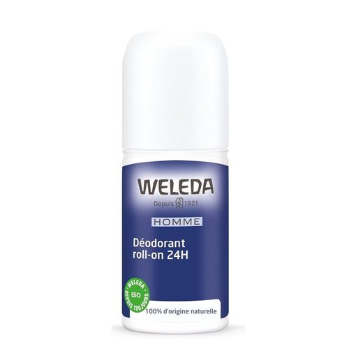 Déodorant Roll-On 24h Homme - 50 Ml - Weleda - Hygiène 