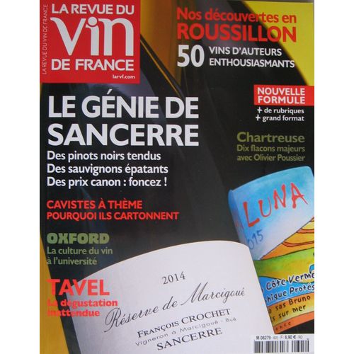 La Rvf : La Revue Du Vin De France    N° 605 