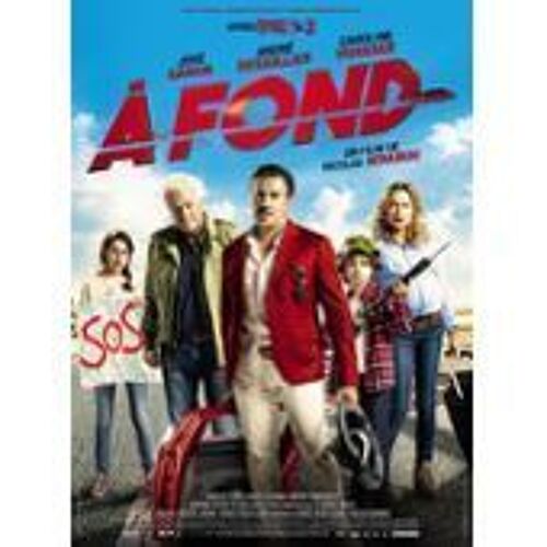 A Fond - Nicolas Benamou - André Dussolier - José Garçia - Caroline Vigneaux - Affiche De Cinéma Pliée 120x160 Cm