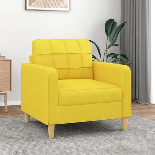 Prolenta Premium - Fauteuil Jaune Clair 60 Cm Tissu