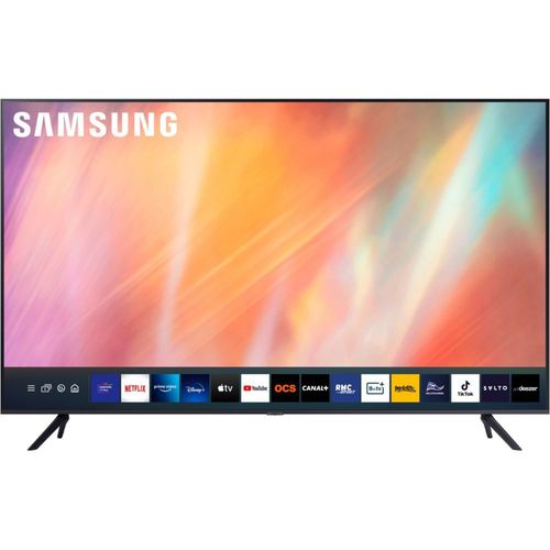 Samsung UE43AU7105K - 43" 7 Series TV LCD rétro-éclairée par LED - Smart TV - Tizen OS - 4K UHD (2160p) 3840 x 2160 - HDR - gris titan