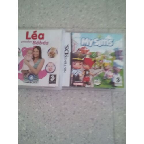 Lot Deux Jeux De Console