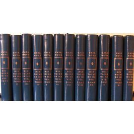 Histoire De Ma Vie Edition Integrale Par Jacques Casanova De Seinglat En 12 Tomes , 1966, Le Club Français Collection Privilege, Edition Numérotée