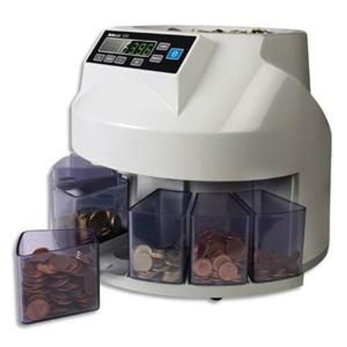 Safescan Compteuse Trieuse Pièces Euro "Safescan 1250",Blanc -------...