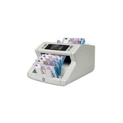 Safescan Compteuse De Billets 2250 Blanche Avec Triple Détection : Uv,Magnétique,Infrarouge 115-0513