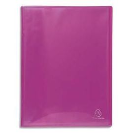 Exacompta Protège Document Polypropylène Glossy Iderama, 80 Vues/40 Pochettes, Coloris Assortis