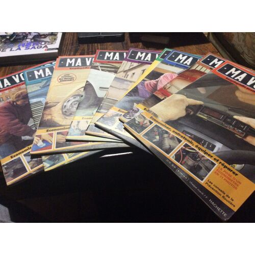 Lot De 10 Revues...Ma Voiture N° 1 + Encyclopédie N°2 / 3 / 8 / /12 / 13 / 16 /18 /41