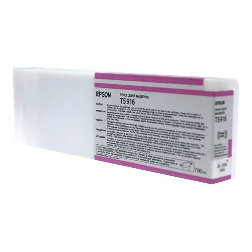 Epson T5916 - 700 ml - Magenta vif clair - originale - cartouche d'encre - pour Stylus Pro 11880, Pro 11880 AGFA, Pro 11880 Xerox