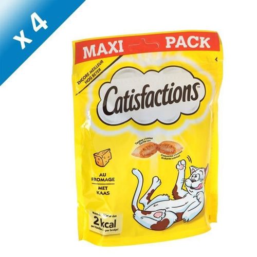 Catisfactions Friandises Au Fromage - Pour Chat - (X4)