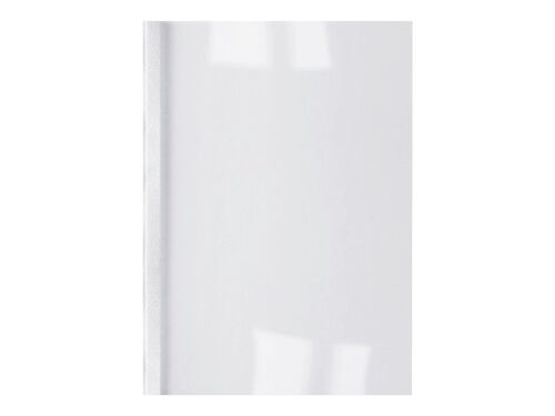 GBC LeatherGrain - A4 (210 x 297 mm) - 30 feuilles - 150 micromètres - blanc - 100 unités couverture à reliure thermique
