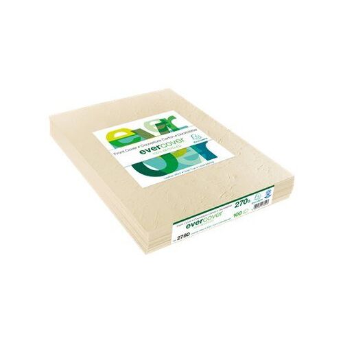 Exacompta Evercover - Ivoire - A4 (210 x 297 mm) - 270 g/m² - 100 feuille(s) papier couverture
