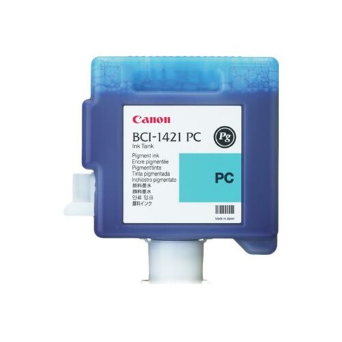 Canon BCI-1421PC - Photo cyan - original - réservoir d'encre - pour imagePROGRAF W8200P, W8200Pg, W8400, W8400 Dye, W8400P
