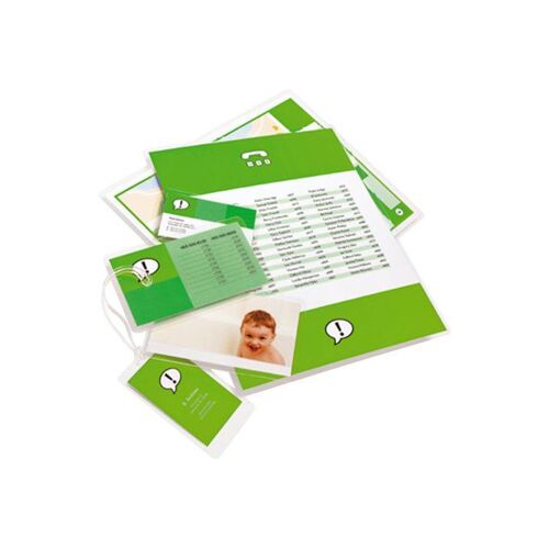 GBC Laminating Pouch Selection Pack - 250 microns brillant - pochettes plastifiées (pack de 3 )