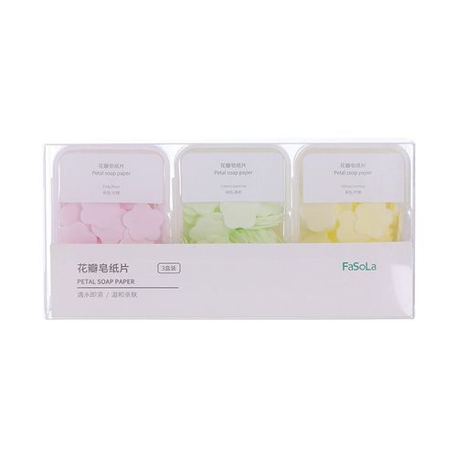 Out of the Jetable Portable Petal Hand Washing Soap Paper