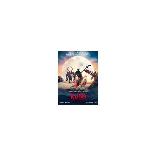 Kubo Et L'armure Magique - Kubo And The Two Strings - Travis Knight - Charlize Theron - Ralph Fiennes - Rooney Mara - Affiche De Cinéma Pliée 60x40 Cm