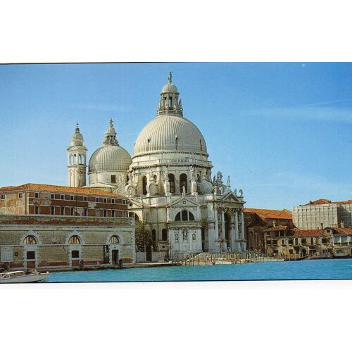 Carte Postale Couleur - Venise Chiesa Della Salute- Edition Zerella  Ref Ve5021