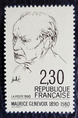Timbre N° 2671 - Centenaire De La Naissance De Maurice Genevoix - 1990