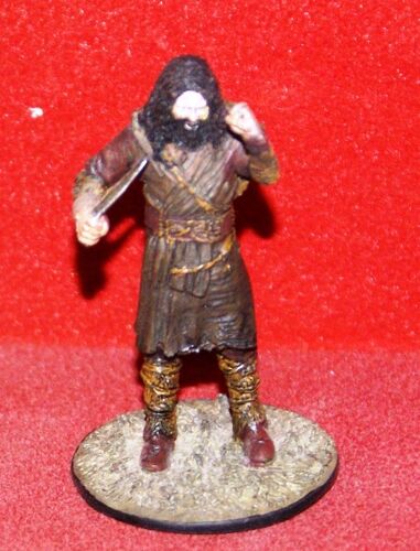 Figurine Le Seigneur Des Anneaux N 54 Hommes Sauvages Plaines Du Rohan Avec Son Fascicule