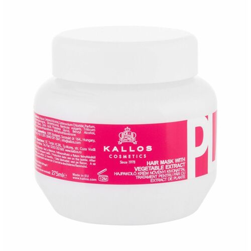 Kallos Cosmetics 275ml Placenta Masque Capillaire