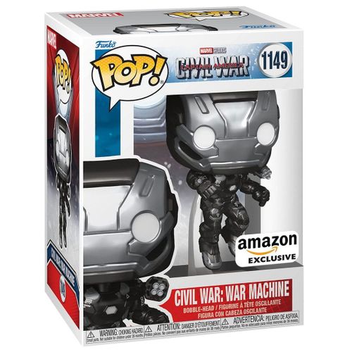Figurine Funko Pop - Captain America : Civil War [Marvel] N°1149 - Civil War : War Machine (70455)