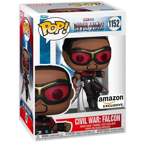 Figurine Funko Pop - Captain America : Civil War [Marvel] N°1152 - Civil War : Falcon (70099)