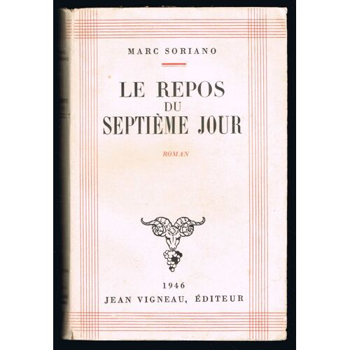 Le Repos Du Septième Jour.