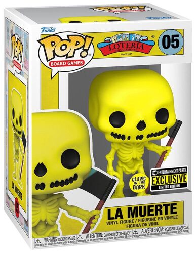 Figurine Funko Pop - Loteria N°05 - La Mort - Glow In The Dark (74113)