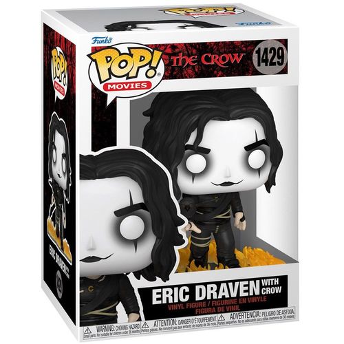 The Crow - Figurine Pop! Eric W/Crow 9 Cm