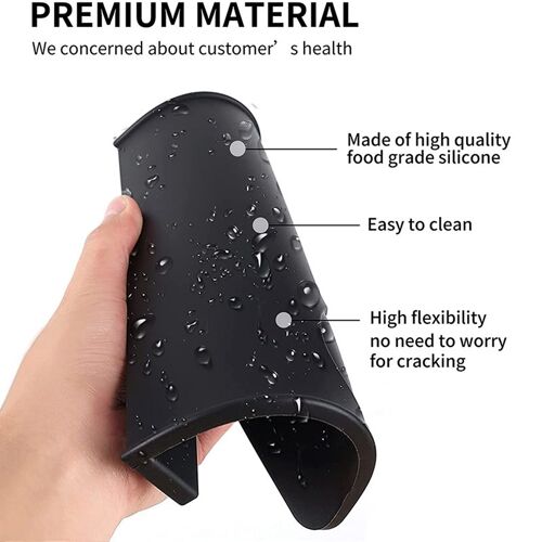 Tapis de bourrage à expresso, tampon de tamponnage de café en Silicone avec brosse de nettoyage du café, Station de tamponnage étanche antidérapante