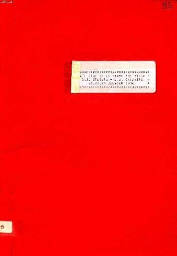 Colloque Inter G.S. Les Programmes De Recherche De L Heure Des Grands Télescopes