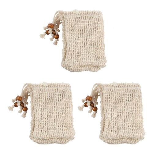 Sac De Savon Naturel Exfoliant, Lot De 15, Meilleure Vente 