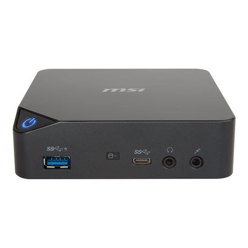 MSI Cubi 2 025BEU - Barebone - mini PC - 1 x Celeron 3865U - HD Graphics 610 - GigE - LAN sans fil: Bluetooth, 802.11ac