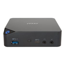 MSI Cubi 2 025BEU - Barebone - mini PC - 1 x Celeron 3865U - HD Graphics 610 - GigE - LAN sans fil: Bluetooth, 802.11ac