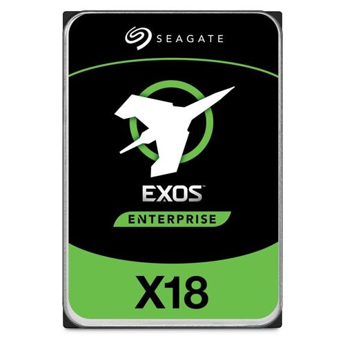 Seagate Exos X18 ST14000NM005J - Disque dur - chiffré - 14 To - interne - SAS 12Gb/s - 7200 tours/min - mémoire tampon : 256 Mo - Self-Encrypting Drive (SED)