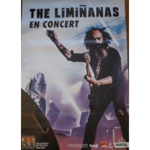 The Liminanas - En Concert - 70x100cm - Affiche / Poster Envoi En Tube