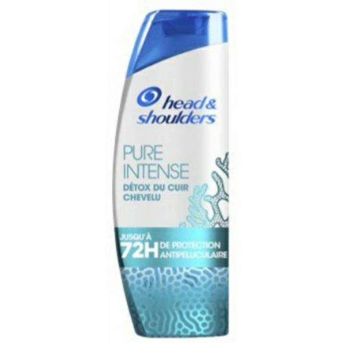 Shampooing Antipelliculaire Head&shoulders Pure Intense Detox Du Cuir Chevelu 250ml 