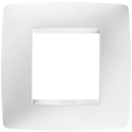 Gewiss-PLAQUE ONE INT. 2+2+2+2P V BLANC CREME