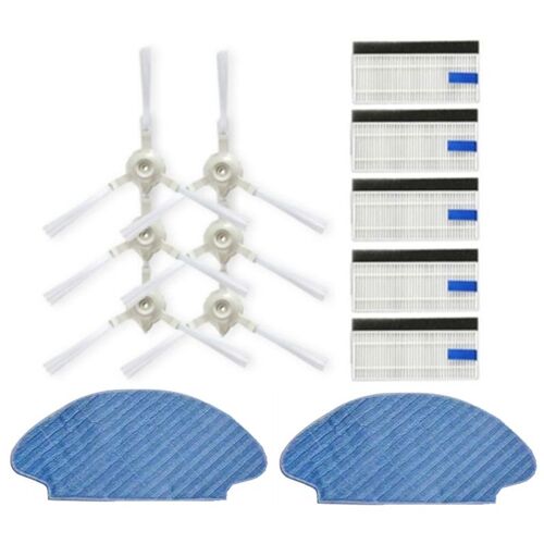 Pièces De Rechange Pour Aspirateur Robot Puppyoo R30, Brosse Latérale, Filtre Hepa, Serpillère 9109-May3305
