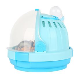 Cage À Hamster Portable Pour Petit Animal Domestique, Étui De Transport Extérieur Avec Bouteille D'eau Pour Hérisson Cochon D'inde