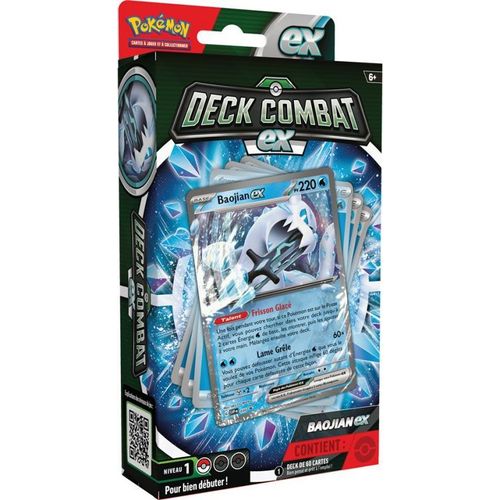 Pokémon Jcc - Deck Combat Baojian-Ex Ou Forgelina-Ex (1x Deck Aléatoi