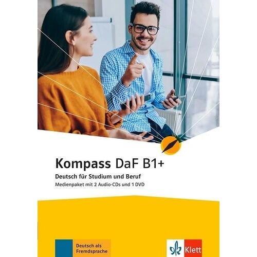 Kompass Daf B1+ Deutsch Für Studium Und Beruf - Medienpaket (1 Dvd + 2 Cd Audio)