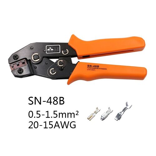 Pince à sertir SN-48B SN-28B avec 5 mâchoires, Mini outils de marque pour 2.8 4.8 C3 XH2.54 3.96 2510