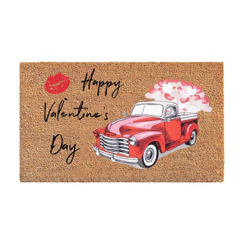 Paillasson De Décoration Pour La Saint-Valentin, Paillasson De Salle De Bain, De Sol, De Bienvenue