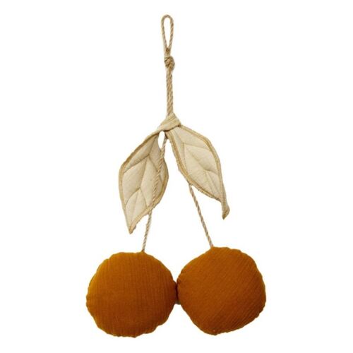 jolies décorations murales suspendues en forme de cerise, en coton, pour chambre d'enfants, Style nordique, pour chambre de bébé, pour la maison, pour fête de mariage