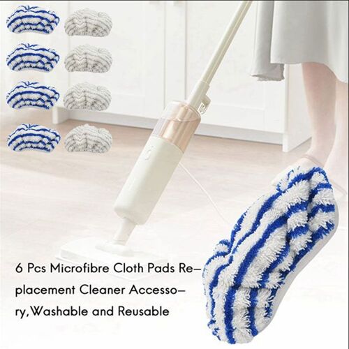 Tampons en microcarence pour aspirateur Rowenta Clean & Steam ZR005801, balai à franges, tampon à outils, accessoires ménagers, livres